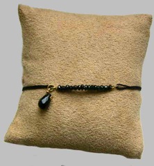 282 - Cordon avec Spirelles noires - €15,00